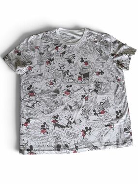 Disney Mickey Mouse AOP Shirt Size XL